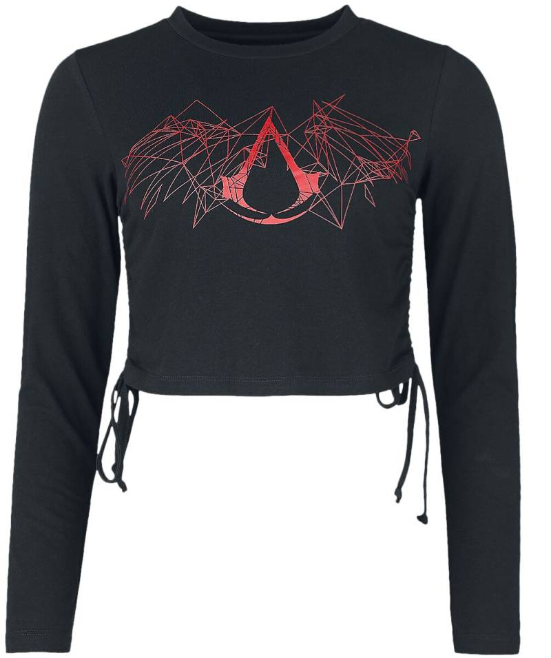 Assassin's Creed - Gaming Langarmshirt - Logo - XL - für Damen - Größe XL - schwarz  - EMP exklusives Merchandise! von Assassin's Creed