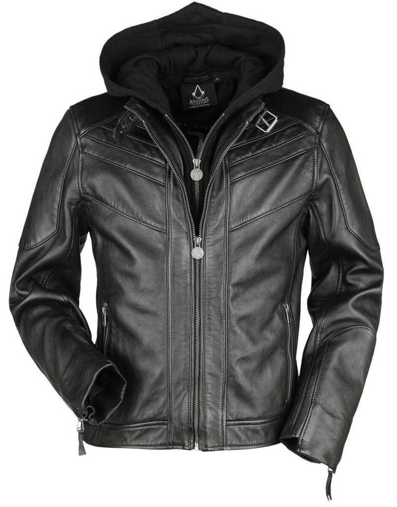 Assassin's Creed - Gaming Lederjacke - Legacy - S bis XXL - für Männer - Größe XXL - schwarz  - EMP exklusives Merchandise! von Assassin's Creed