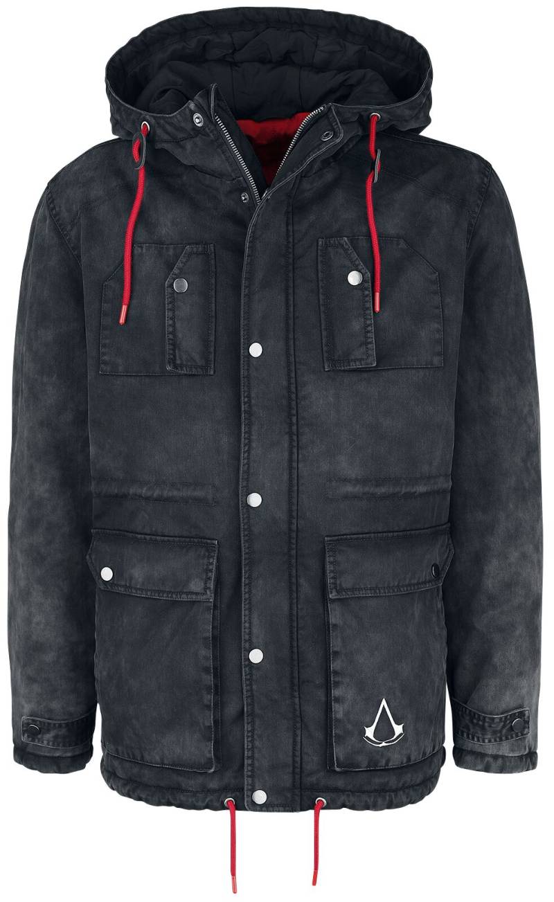 Assassin's Creed - Gaming Parka - Assassin - S bis M - für Männer - Größe M - schwarz  - EMP exklusives Merchandise! von Assassin's Creed