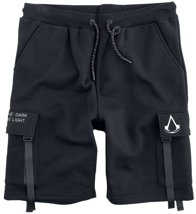 Assassin's Creed - Gaming Short - Work In The Dark - S bis XXL - für Männer - Größe XXL - schwarz  - EMP exklusives Merchandise! von Assassin's Creed