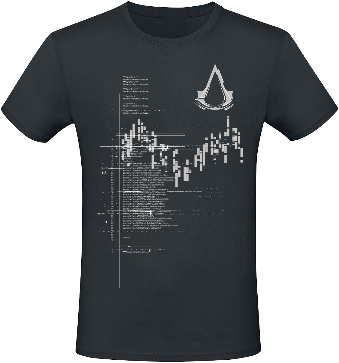 Assassin's Creed - Gaming T-Shirt - Code - S bis XXL - für Männer - Größe XL - schwarz  - EMP exklusives Merchandise! von Assassin's Creed