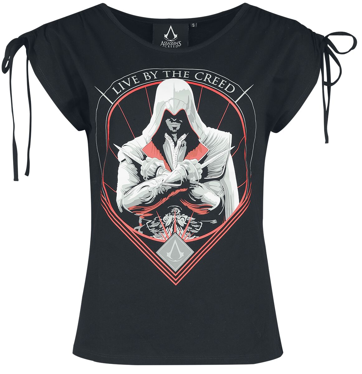 Assassin's Creed - Gaming T-Shirt - Ezio - S bis XXL - für Damen - Größe M - schwarz  - EMP exklusives Merchandise! von Assassin's Creed