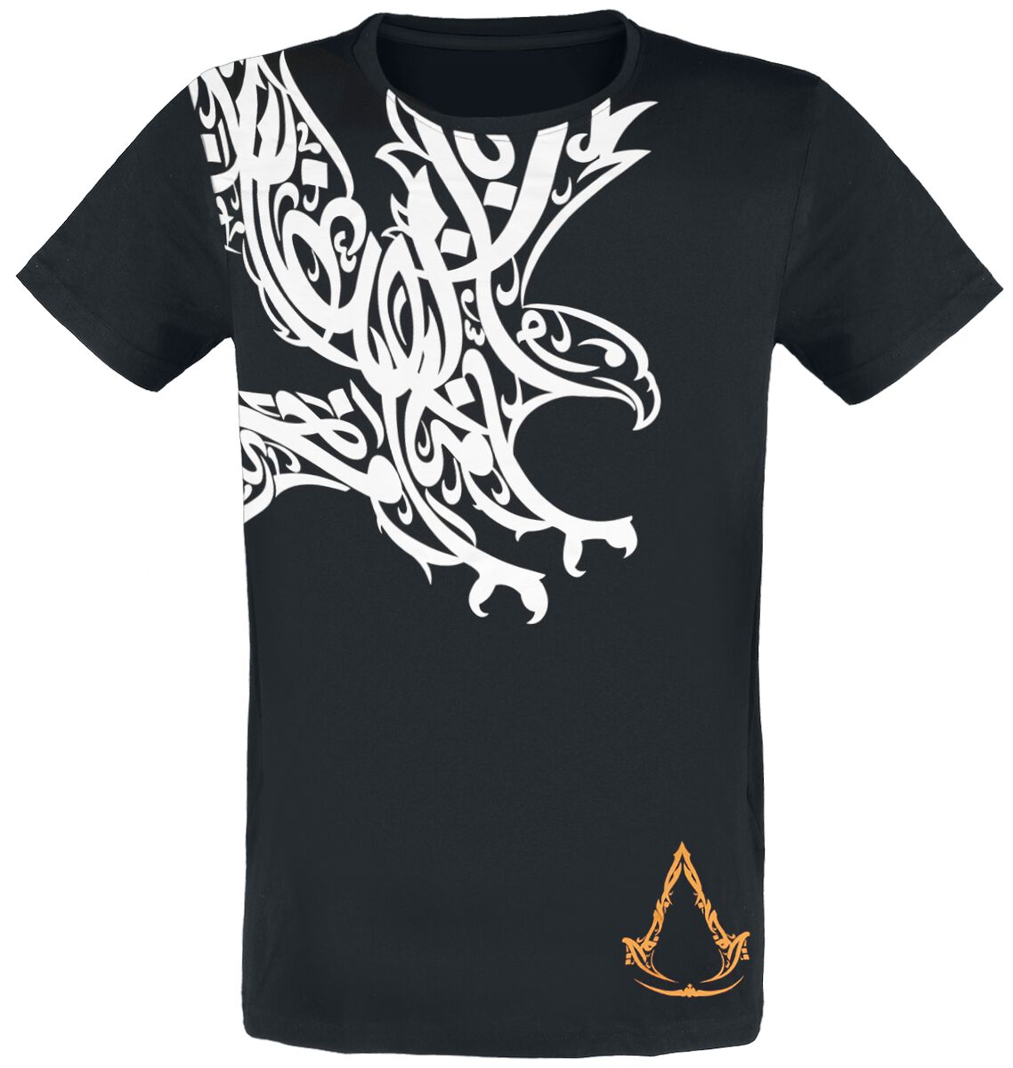 Assassin's Creed - Gaming T-Shirt - Mirage - Eagle - S bis M - für Männer - Größe M - schwarz von Assassin's Creed