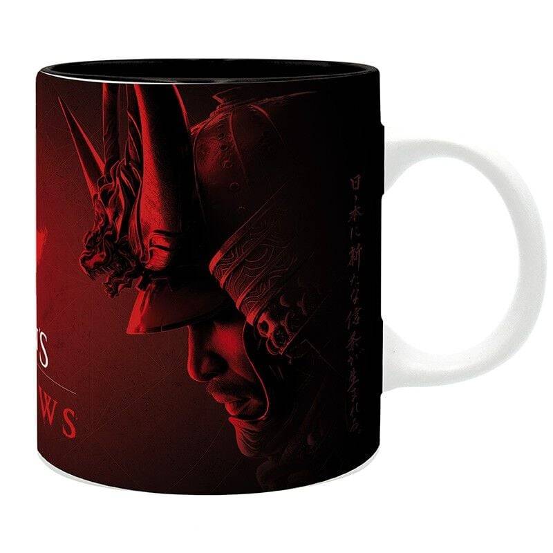 Assassin's Creed - Gaming Tasse - Shadows - Yasuke & Naoe - schwarz/rot von Assassin's Creed
