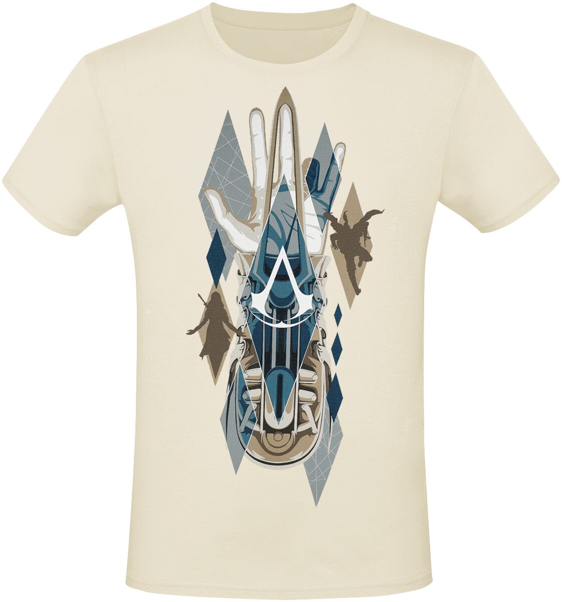 Assassin's Creed Hidden Blade T-Shirt natur in XL von Assassin's Creed