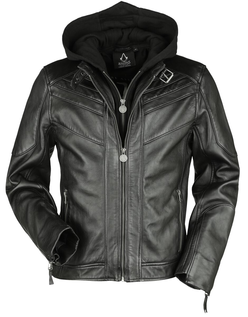 Assassin's Creed Legacy Lederjacke schwarz in L von Assassin's Creed