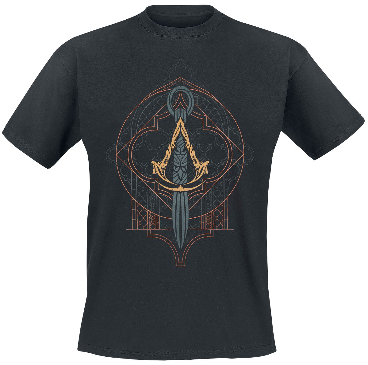 Assassin's Creed Mirage - Emblem T-Shirt schwarz in M von Assassin's Creed