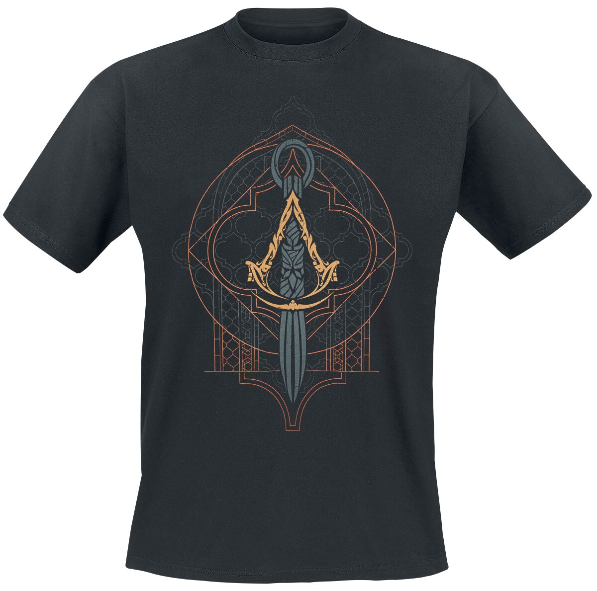 Assassin's Creed Mirage - Emblem T-Shirt schwarz in S von Assassin's Creed