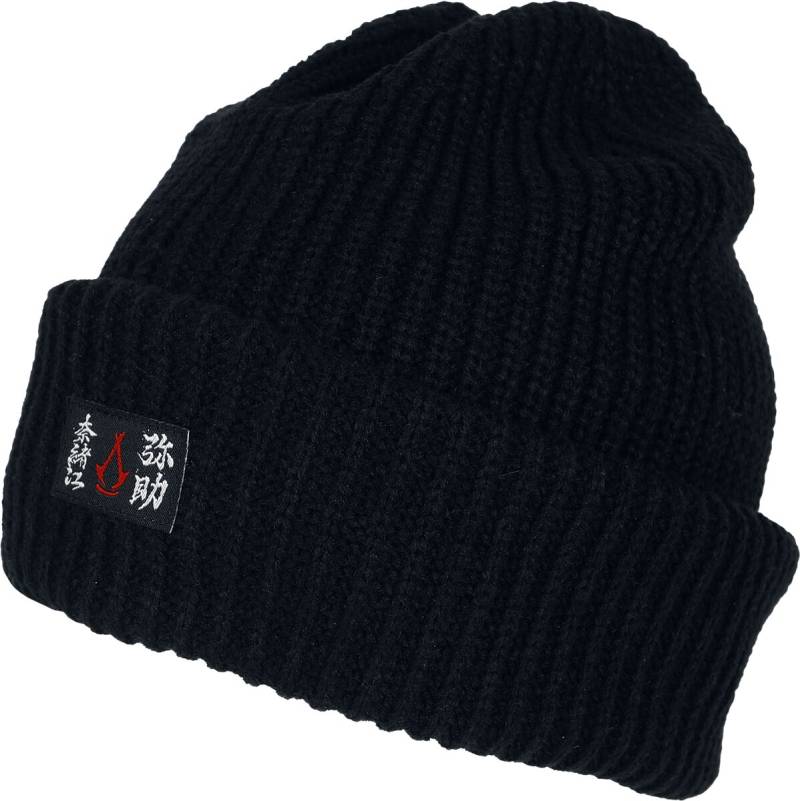 Assassin's Creed Shadows Balaclava Beanie Mütze schwarz von Assassin's Creed