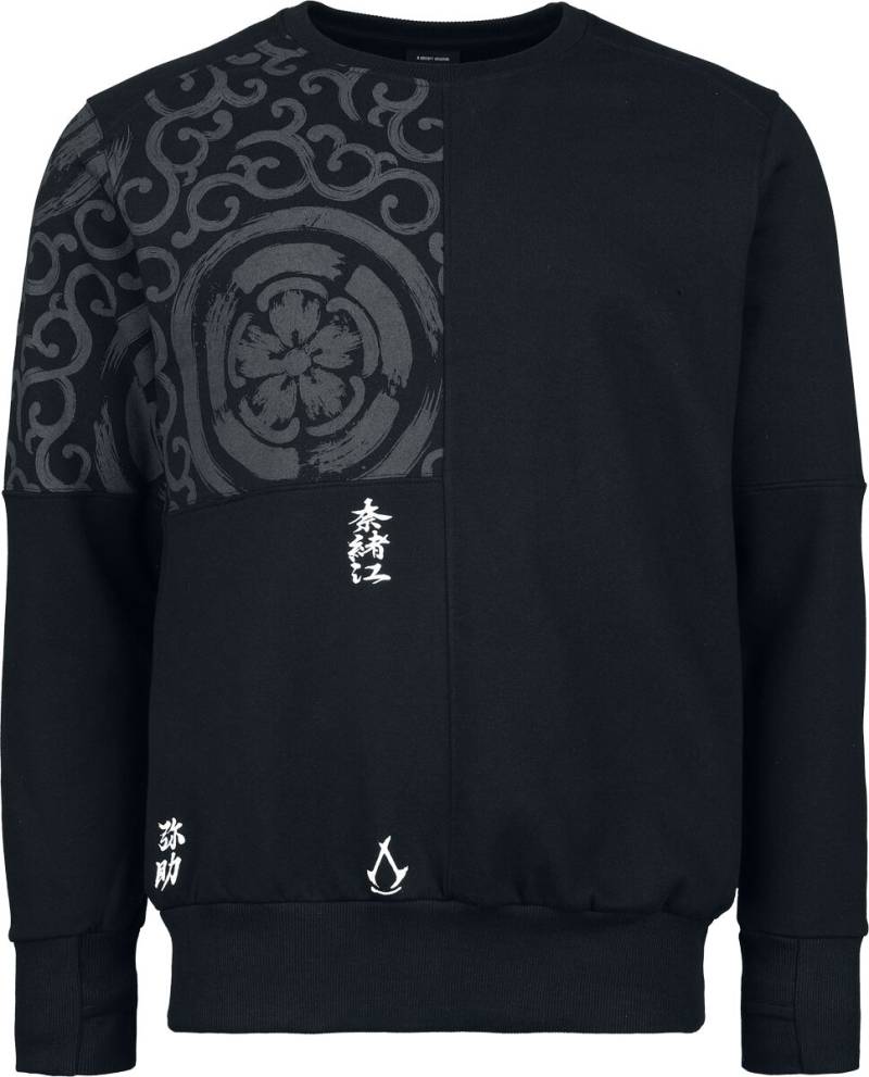 Assassin's Creed Shadows - Cut & Sew Sweatshirt schwarz in L von Assassin's Creed