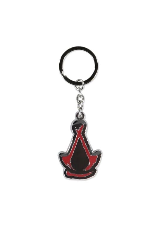 Assassin's Creed Shadows Schlüsselanhänger rot schwarz von Assassin's Creed