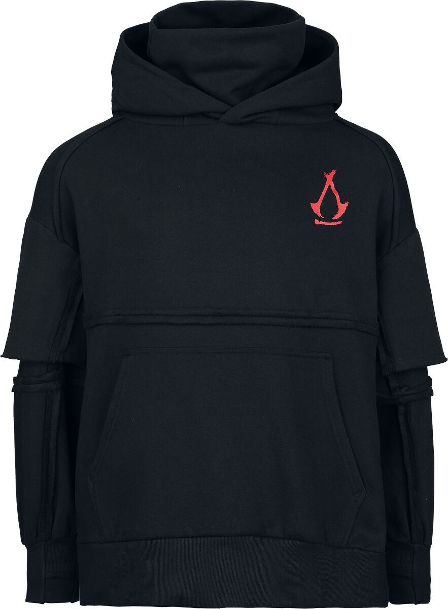 Assassin's Creed Shadows Shinobi Novelty - Oversize Kapuzenpullover schwarz in S von Assassin's Creed