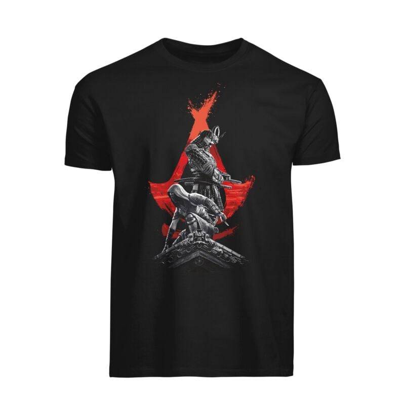 Assassin's Creed Shadows T-Shirt schwarz in M von Assassin's Creed