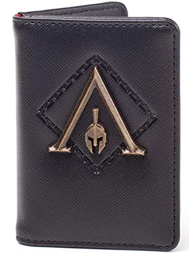 Assassin's Creed Wallets Assassin's Creed Odyssey - Premium Metal Odyssey Badge Card Wallet Black von Difuzed