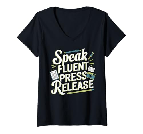 Damen Associate Publicist Public Image Job Beruf T-Shirt mit V-Ausschnitt Damen Associate Publicist Public Image Job Beruf T-Shirt mit V-Ausschnitt von Associate Publicist Job Profession