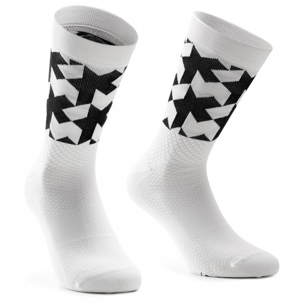 ASSOS - Monogram Socks Evo - Radsocken Gr 0 - 35-38 grau von Assos