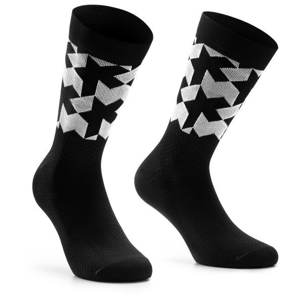 ASSOS - Monogram Socks Evo - Radsocken Gr 0 - 35-38 schwarz von Assos