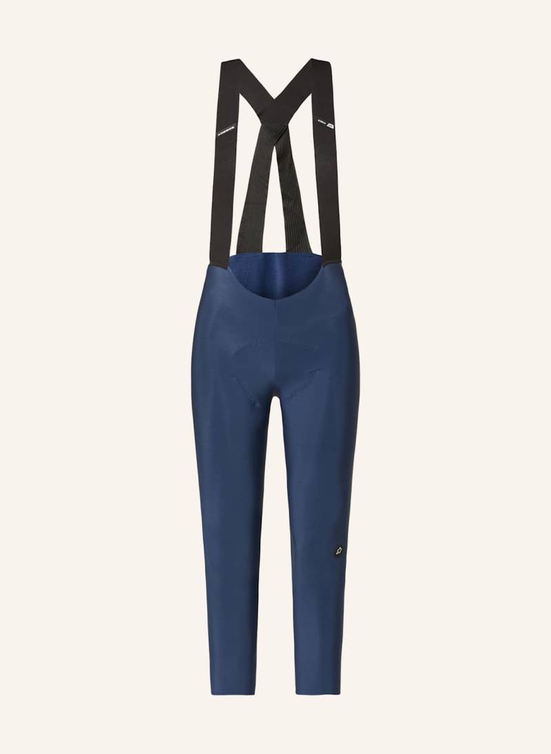 Assos Radhose Uma Gt Spring Fall Bib Tights s11 Mit Trägern Und Gepolstertem Einsatz blau von Assos