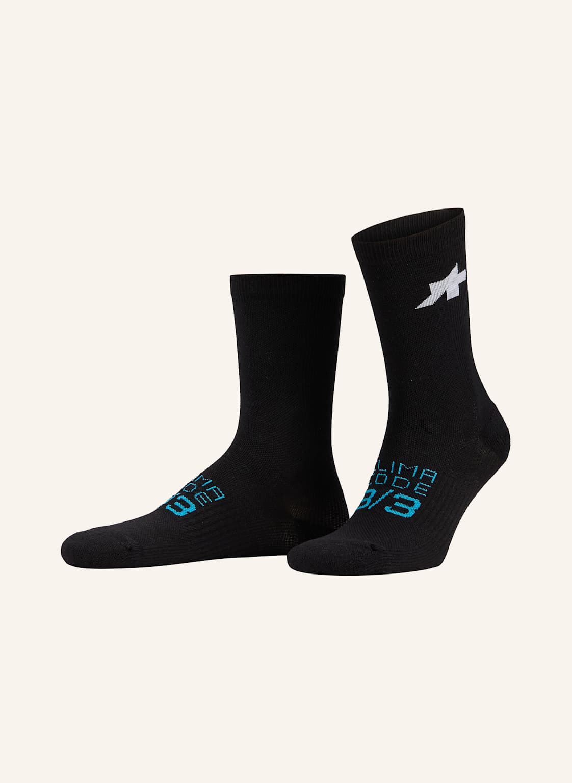 Assos Radsocken Winter schwarz Assos Radsocken Winter schwarz von Assos