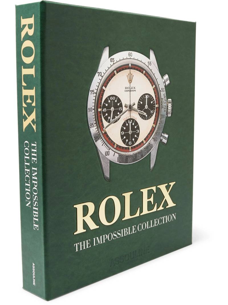 Assouline - Rolex: The Impossible Collection Hardcover Book - Men - Green von Assouline