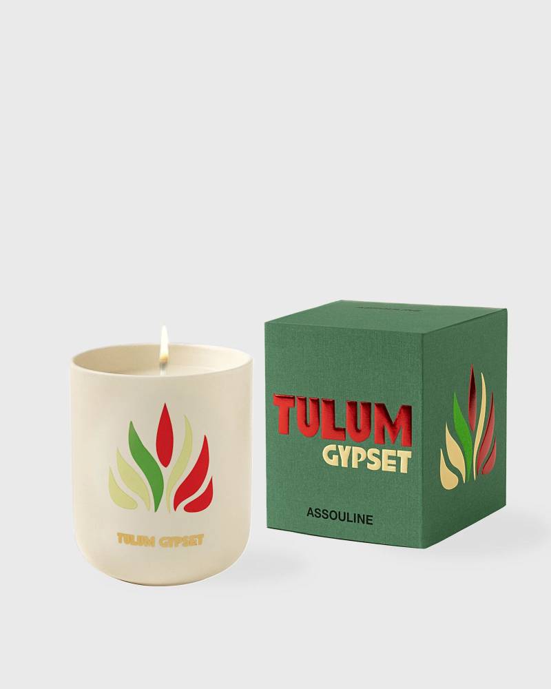 Assouline Tulum Gypset Travel Candle men Home Fragrance beige in Größe:ONE SIZE von Assouline