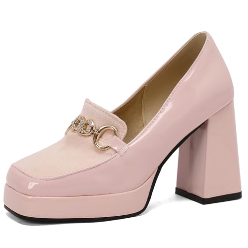 Asterisco Damen Blockieren Fersenpumps mit Plateau Daily High Schuhe Schuhe-240145 Pink Gr 33.5 EU/33Cn Asterisco Damen Blockieren Fersenpumps mit Plateau Daily High Schuhe Schuhe-240145 Pink Gr 33.5 EU/33Cn von Asterisco