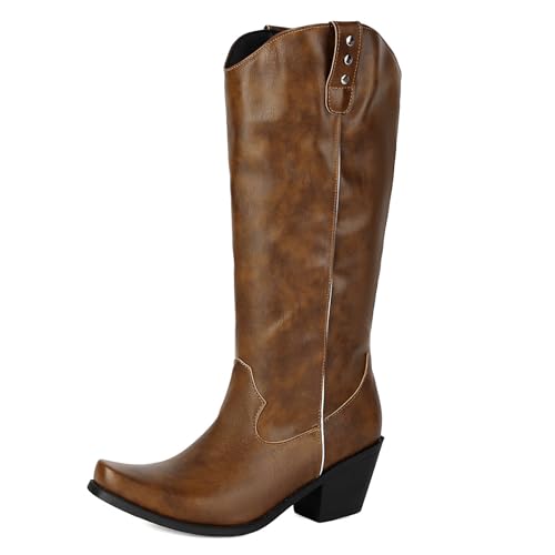 Asterisco Damen Kniehohe Stiefel Block Mitte Absatz Ohne Verschluss Pointed Toe 240858 Khaki Gr 40 EU/41Cn Asterisco Damen Kniehohe Stiefel Block Mitte Absatz Ohne Verschluss Pointed Toe 240858 Khaki Gr 40 EU/41Cn von Asterisco