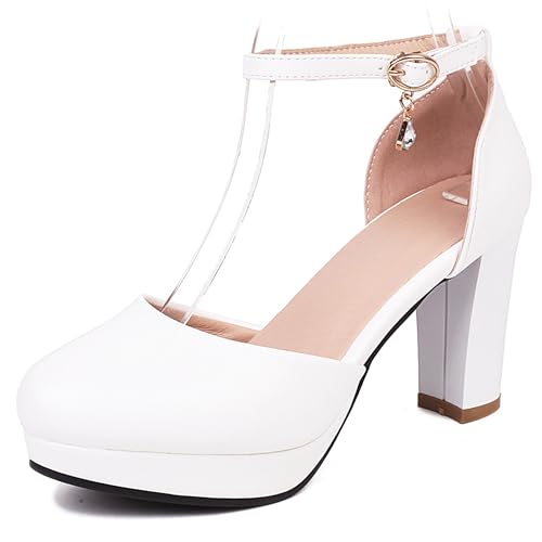 Asterisco Damen Plateau Sandals Hohen Blockabsatz Knöchelriemchen 240442 Kleid Sandales Weiß Gr 41 EU/43Cn Asterisco Damen Plateau Sandals Hohen Blockabsatz Knöchelriemchen 240442 Kleid Sandales Weiß Gr 41 EU/43Cn von Asterisco