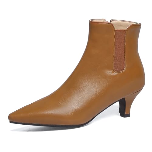 Asterisco Damen Stiefeletten Mid Trichterabsatz Reißverschluss Pointed Toe 240963 Gelb Gr 40.5 EU/42Cn Asterisco Damen Stiefeletten Mid Trichterabsatz Reißverschluss Pointed Toe 240963 Gelb Gr 40.5 EU/42Cn von Asterisco