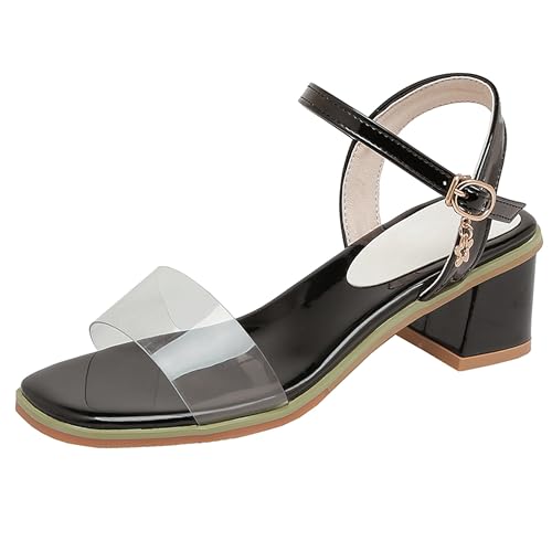 Asterisco Damensandalen Block Mitte Absatz Knöchelriemchen 240281 Abendschuhe Schwarz Gr 37 EU/38Cn Asterisco Damensandalen Block Mitte Absatz Knöchelriemchen 240281 Abendschuhe Schwarz Gr 37 EU/38Cn von Asterisco