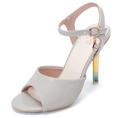 Asterisco Damensandalen Hohen Trichterabsatz Knöchelriemchen 240279 Abendschuhe Grau Gr 40.5 EU/42Cn Asterisco Damensandalen Hohen Trichterabsatz Knöchelriemchen 240279 Abendschuhe Grau Gr 40.5 EU/42Cn von Asterisco
