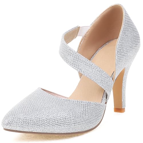 Asterisco Damensandalen Hohen Trichterabsatz Single Strap 240319 Kleid Sandales Silber Gr 34 EU Asterisco Damensandalen Hohen Trichterabsatz Single Strap 240319 Kleid Sandales Silber Gr 34 EU von Asterisco