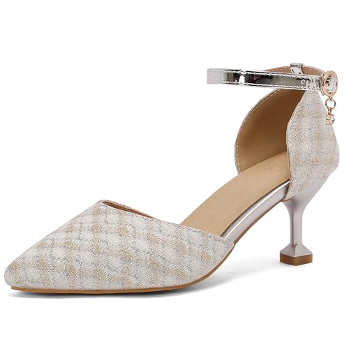 Asterisco Damensandalen Mid Trichterabsatz Knöchelriemchen 240203 Sandals Silber Gr 32 EU/31Cn Asterisco Damensandalen Mid Trichterabsatz Knöchelriemchen 240203 Sandals Silber Gr 32 EU/31Cn von Asterisco