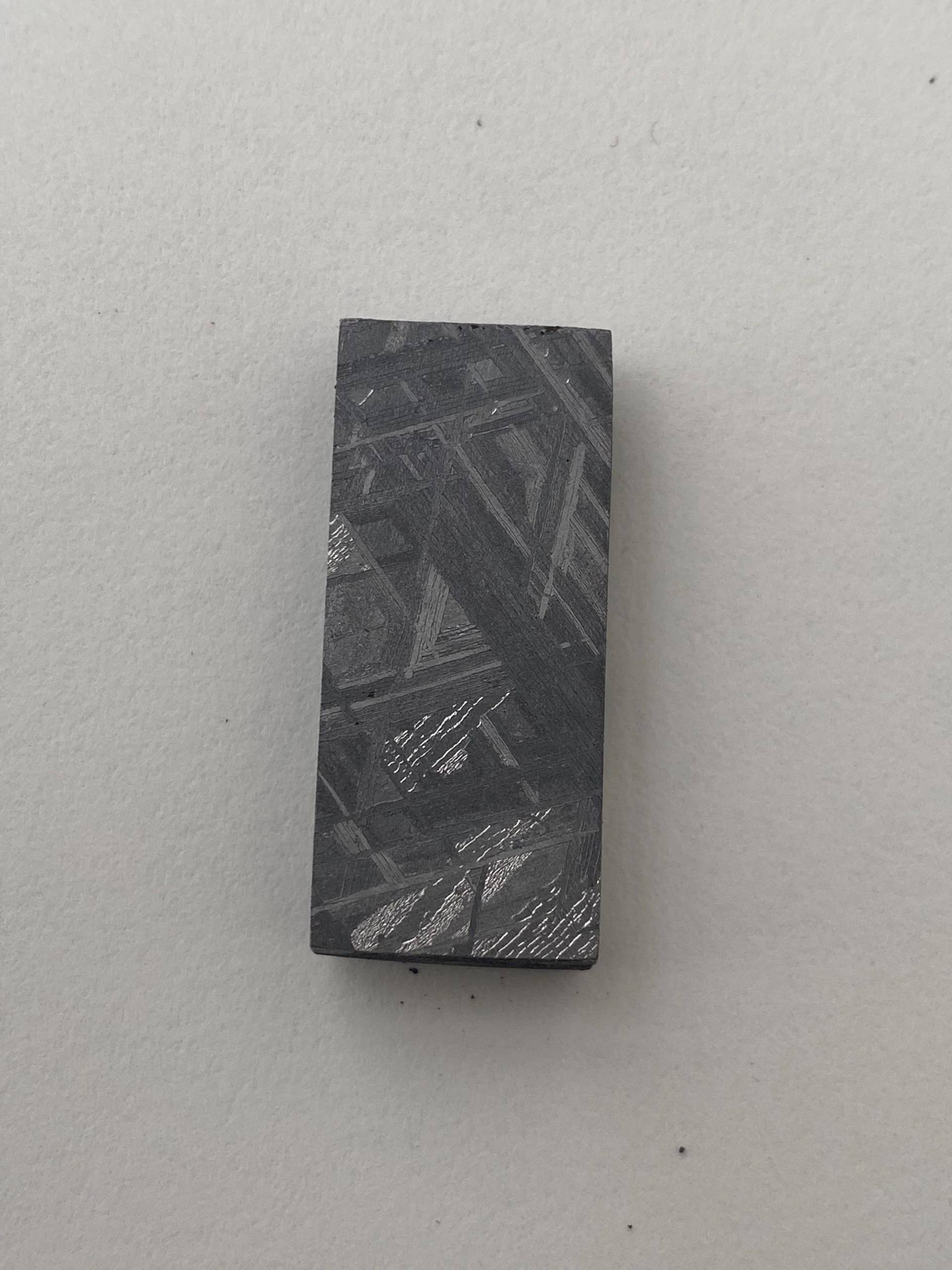 stück Meteorit 15, 2x35x8mm Für Museum, Sammler von AsteroidWallArt