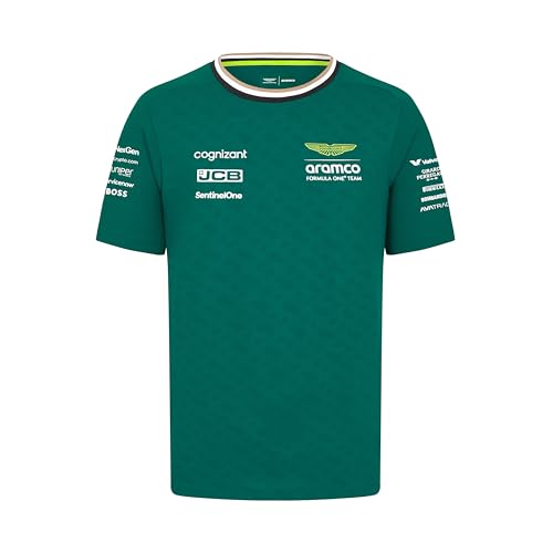 Aston Martin F1 2024 Team Tshirt für Kinder - Grün - Größe: 140 von Aston Martin F1