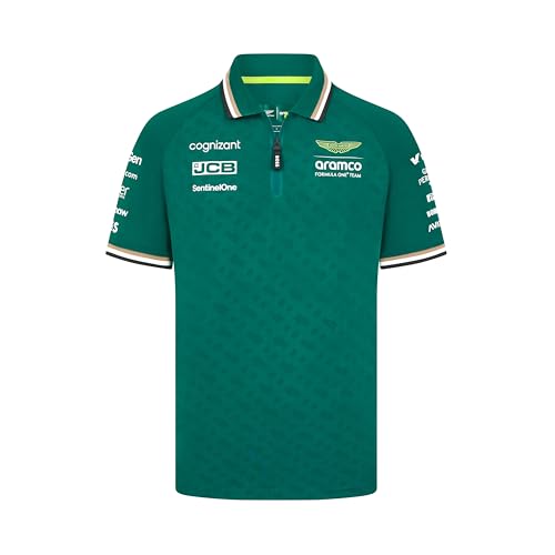 Aston Martin F1 Herren 2024 Team Polo - Grün - Größe: M von Aston Martin F1