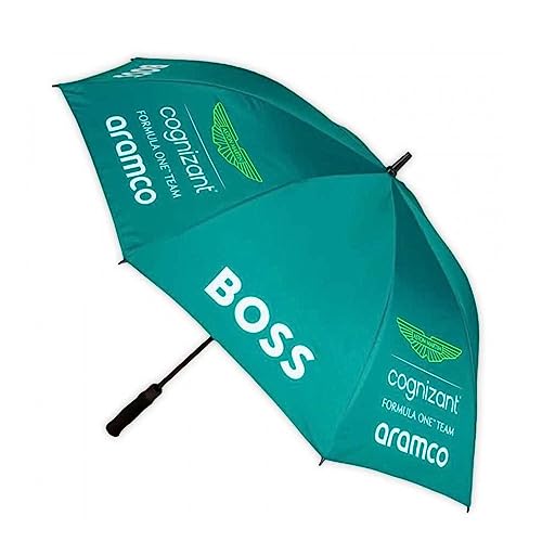 Aston Martin F1, Team Grid, Golf Regenschirm, 2023, Sponsor New Colorway Featured, Offizielles Merchandise, Grün Multi Aston Martin F1, Team Grid, Golf Regenschirm, 2023, Sponsor New Colorway Featured, Offizielles Merchandise, Grün Multi von Aston Martin Formula One Team