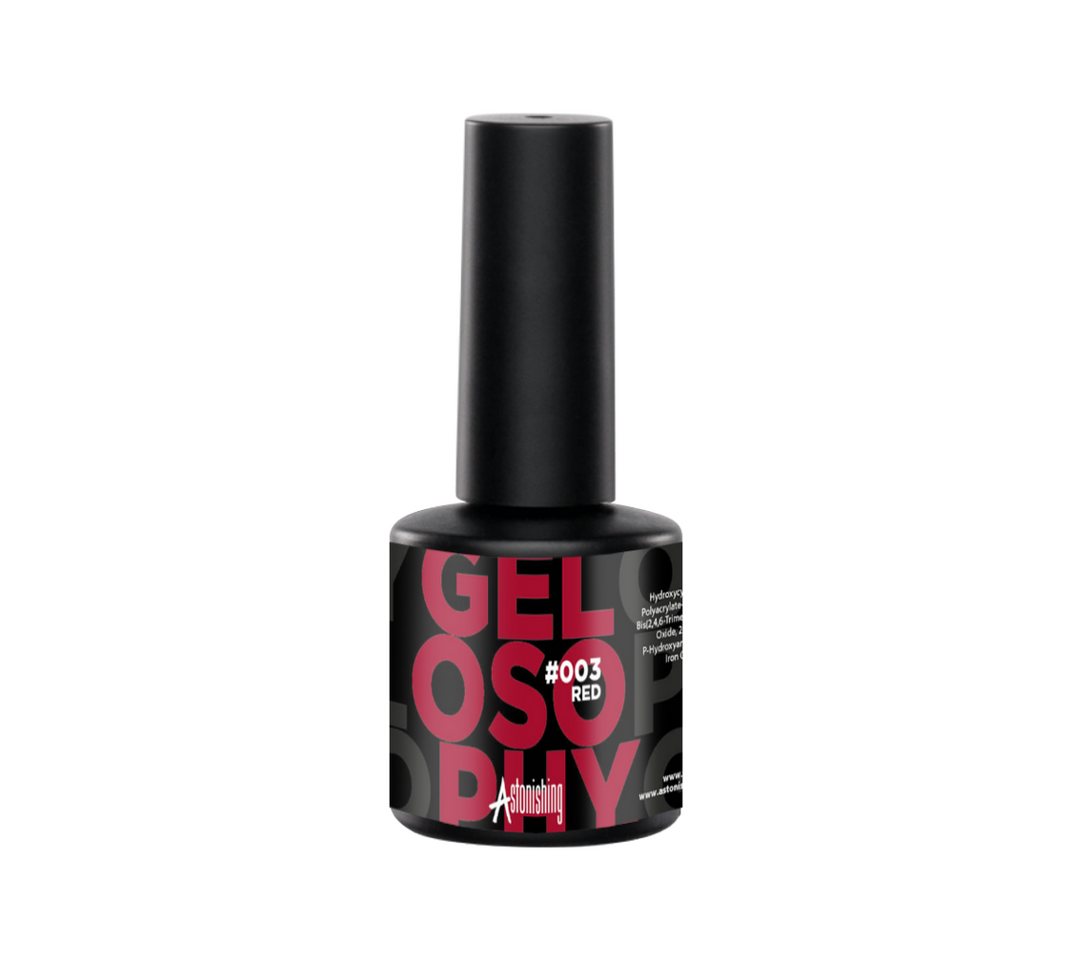 Astonishing Haargel Astonishing Gelosophy #003 RED 7ml von Astonishing