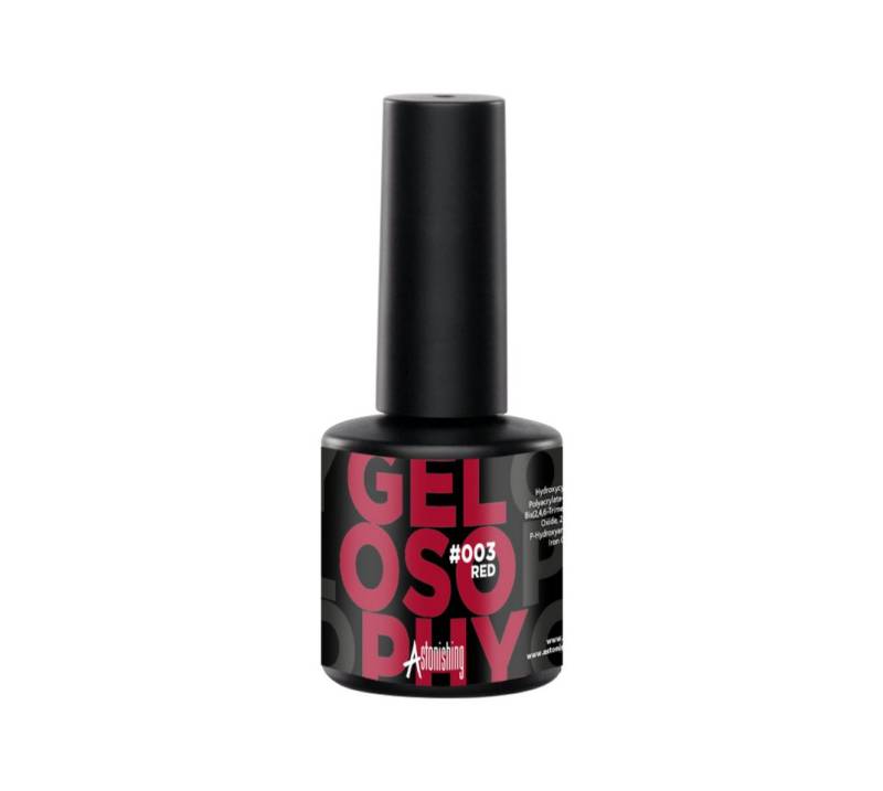 Astonishing Haargel Astonishing Gelosophy #003 RED 7ml von Astonishing