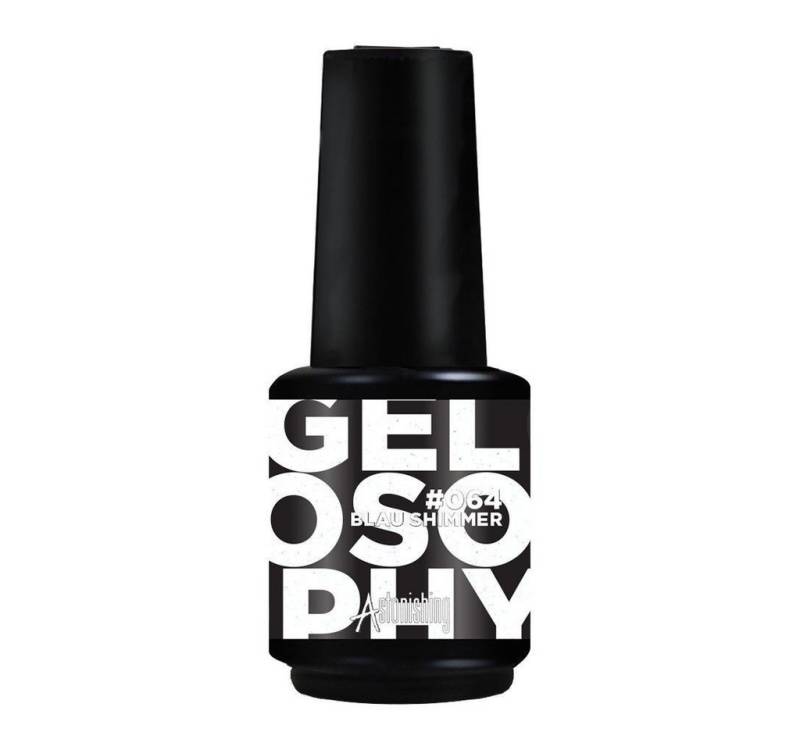 Astonishing Haargel Astonishing Gelosophy 064 BLAU SHIMMER 15ml von Astonishing