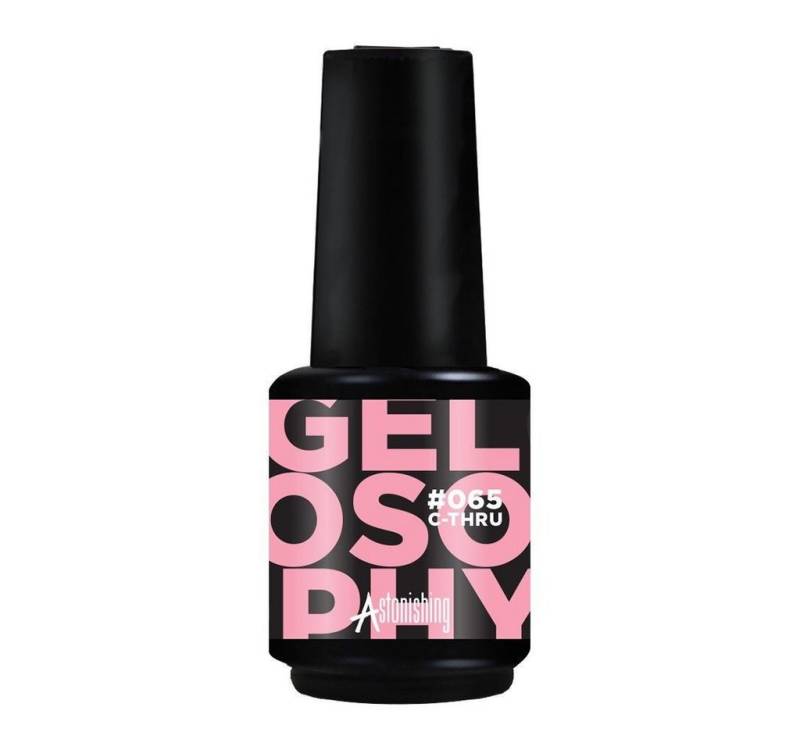 Astonishing Haargel Astonishing Gelosophy 065 C-THRU 15ml von Astonishing