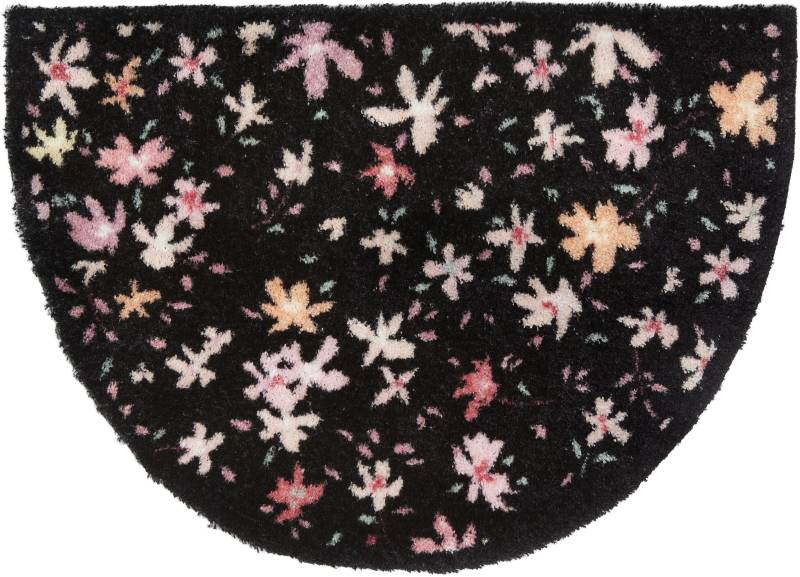 ASTRA Fußmatte "Pure&Soft 012" halbrund 7 mm Höhe Sauberlaufmatte, weiche Oberfläche, waschbar, rutschfest von Astra