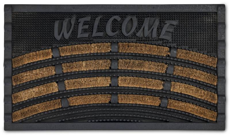 ASTRA Fußmatte "Rimini" rechteckig 30 mm Höhe Schmutzfangmatte, In- und Outdoor geeignet, 40x60 cm von Astra