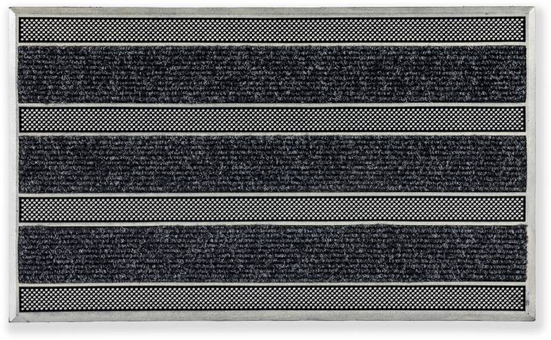 ASTRA Fußmatte "Rubber Pin 1" rechteckig 18 mm Höhe Türmatte, schmutzabweisend, wetterfest von Astra