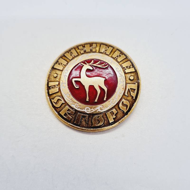 Vintage Novgorod Stadt Pin Made in Udssr 1980Er Jahren von Astra9SIA