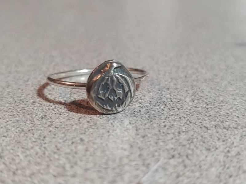 Kürbis Ring in Sterling Silber, Auf Bestellung Gefertigt Kürbis Ring in Sterling Silber, Auf Bestellung Gefertigt von AstralClowder