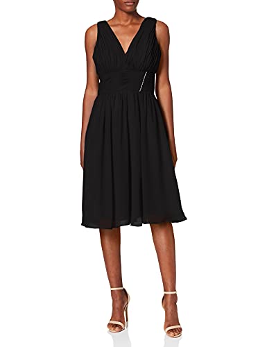 Astrapahl Damen Cocktail Kleid, Schwarz (Schwarz), 38 von Astrapahl