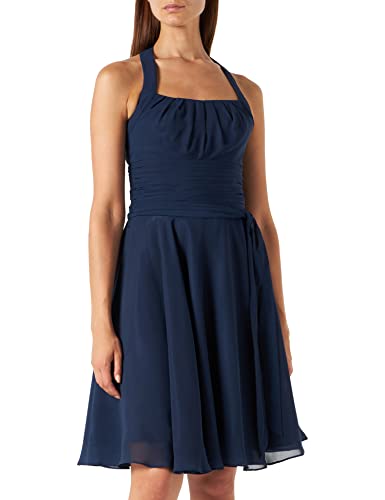 Astrapahl Damen co8002ap Partykleid, Blau (Mitternachtsblau), 38 von Astrapahl