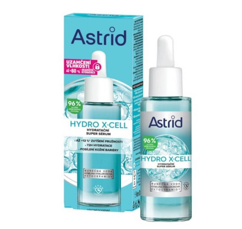 Astrid Körperpflegemittel Feuchtigkeitsspendendes Super-Serum Hydro X-Cell 30 ml von Astrid