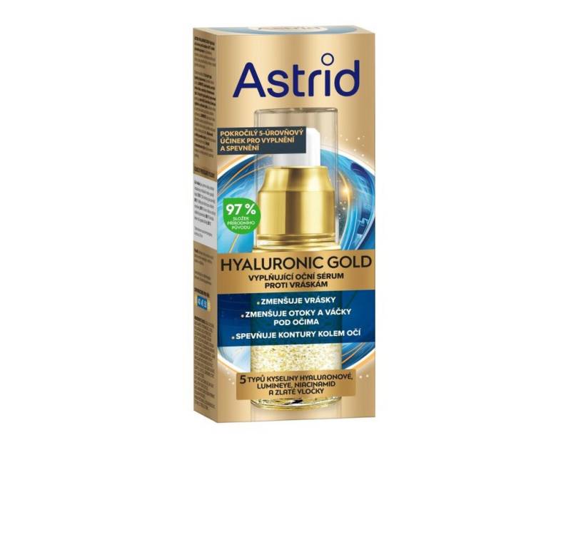 Astrid Körperpflegemittel Hyaluronic Gold Anti-Falten-Augenserum 15 ml von Astrid
